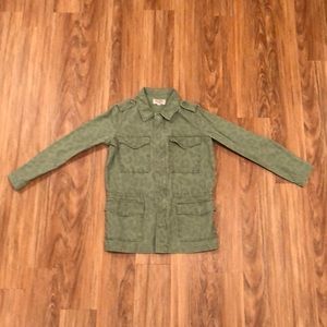 Cheetah print utility jacket from Urban outfitters